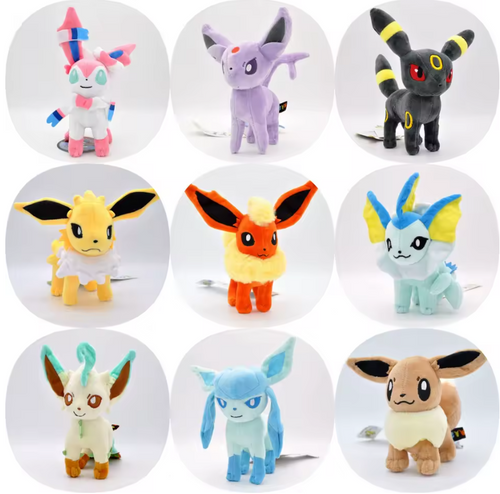 "Eeveelution" Baby Plushies (8in)